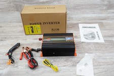500W Pure Sine Wave Power Inverter 12V DC to 110V/120V AC Car Truck RV LCD