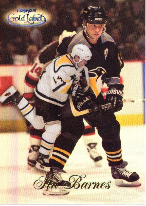 1998-99 Topps Gold Label Hockey. Base cards, Class 1,2,3, black, Goal race. - Picture 21 of 26