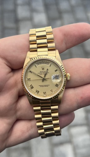 1995 Rolex Day Date Presidential 18k 