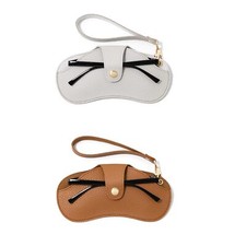 Estuches blandos para gafas, estuches de cuero para gafas de sol, accesorios