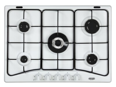De Longhi Ybf57Asv Kochfeld 68 Cm 5 Brenner Weiß