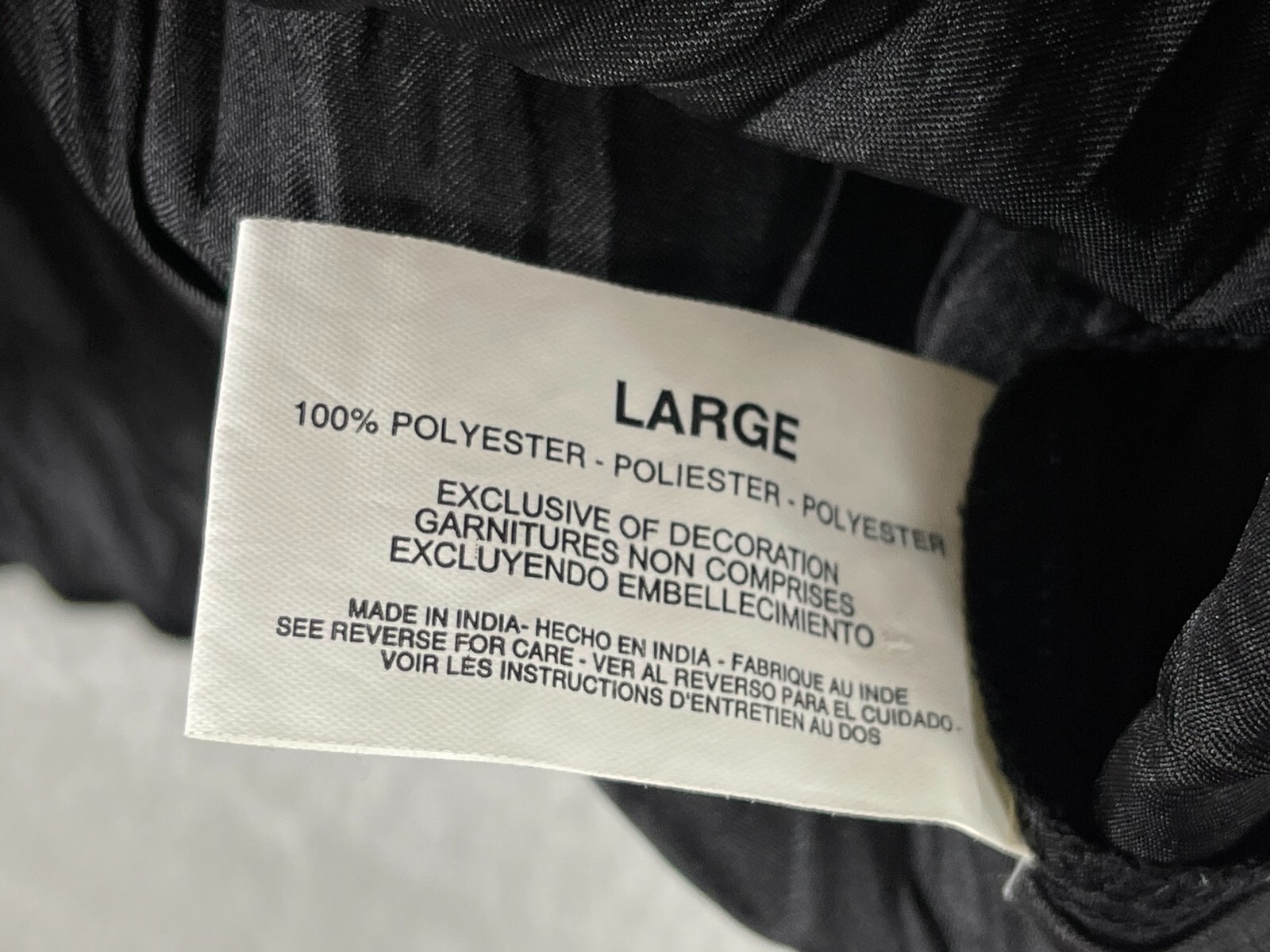 VTG 90s Jeanstar blouse women Lg black v neck sleeveless crinkled effect sequin