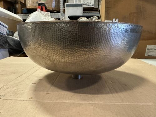 Native Trails Maestro 16" Circular Copper Vessel Bathroom Sink - CPS563 - Picture 4 of 6