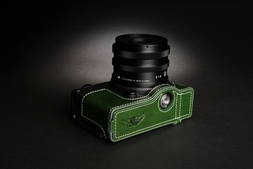 Echtleder Halbkamera Etui Tasche Abdeckung für Sigma fp fpl - Bild 31 von 47