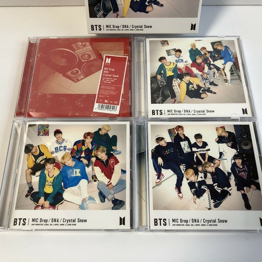 K-POP・アジア BTS MIC Drop / DNA / Crystal Snow CD DVD Amazon.com: Mic Drop / DNA / Crystal Snow: Type A