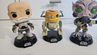 Lot Of 4 Funko Pop! Star Wars: Rebels 2017 REX CHOPPER ZEB SABINE OOB LOOSE RARE — photo 2