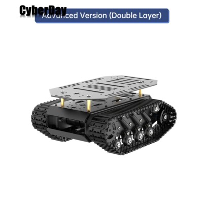 Hiwonder Tracked Tank Chassis Shock Absorption Robot Chassis Advanced Version