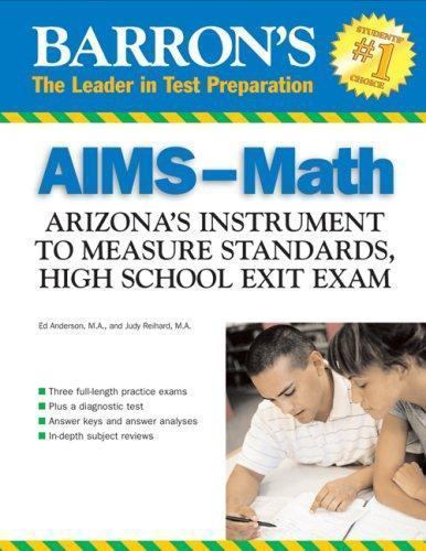 AIMS-Math: Arizona's Instrument to Measure Standards, High School Exit ...