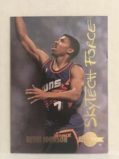 1995 SkyBox Premium SkyTech Force Suns Basketball Card #SF8 Kevin Johnson (A69)