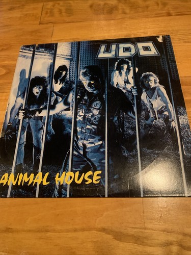 UDO ANIMAL HOUSE ORIGINAL 1987 VINYL LP HEAVY METAL RCA RECORDS BMG VG ACCEPT - 第 3/4 張圖片