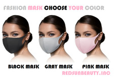 3 Colors Mixed Masks Face Fashion Unisex Face Mask Washable Reusable Breathable