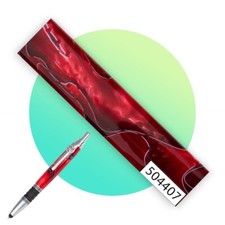 Craftprokits Crimson Acrylic Mesh Pen Blanks 504407