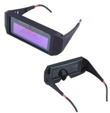 OCCHIALI PROTEZIONE PER SALDATURA LENTE AUTO OSCURAMENTO PER SALDATRICE