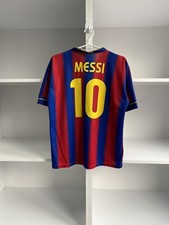 Vintage Barcelona Messi Football Jersey 