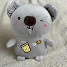 ZGXIONG Grey Koala Bear Stuffed Animal 9" Plush Squishy Toy