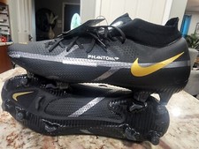 NEW Nike Phantom GT2 PRO DF FG Men's Size 11.5 Black/MTLC Dark Grey DC0759-007
