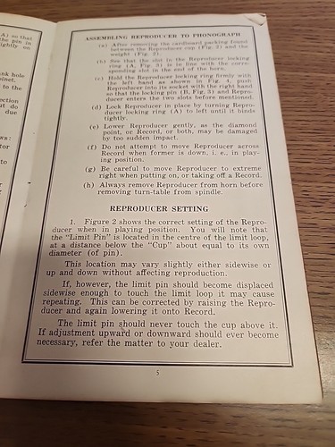 Antique Edison Diamond Disc Photographs Manual Booklet Thomas A Edison - Picture 3 of 7