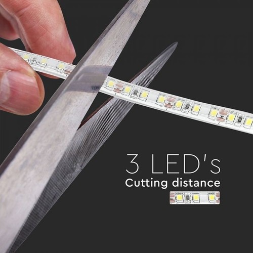 7.2W LED STRIP LIGHT 3000K IP65 5M/ROLL VT-3528-120 V-TAC - Picture 6 of 10