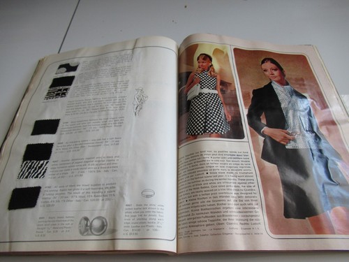 SWATCHED OVERSIZED ED ELEGANCE VOGUE-LIKE PARIS Magazine 1969 Spring Summer NM! - Picture 7 of 8