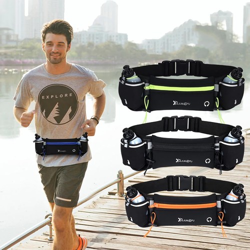 Lauf Gürteltasche für Handy Trinkflasche Sport Bauchtasche Fitness Gürtel Gürteltasche
