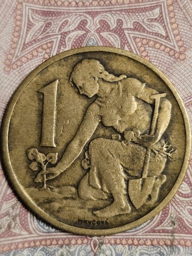 1 Krone 1962.Tschechoslowakei