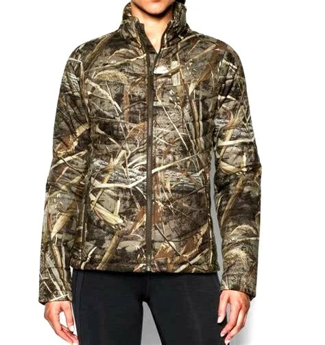 Under Armour women's Frost puffer Hunting Jacket - size Large -Realtree Max camo - Image 2 of 4
