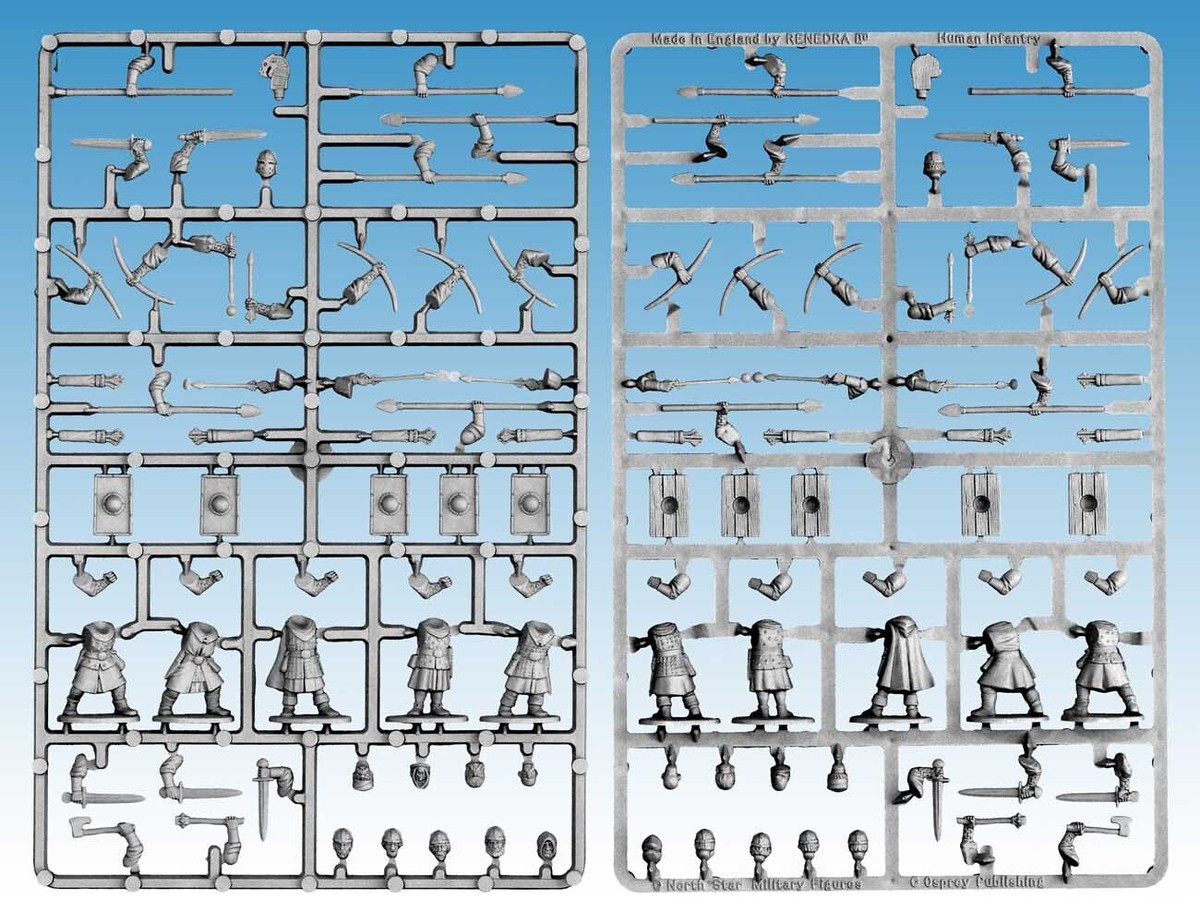 Oathmark Human Infantry Single Sprue | eBay