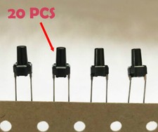 20pcs Tact Switches Tactile Switches 2 Feet For Yamaha Psr-1500 Electronic Piano