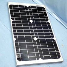 Zamp 28 Watt Portable Solar 21x13 Panel Model ZS-M-28 Outdoor Power Camping 1.5A