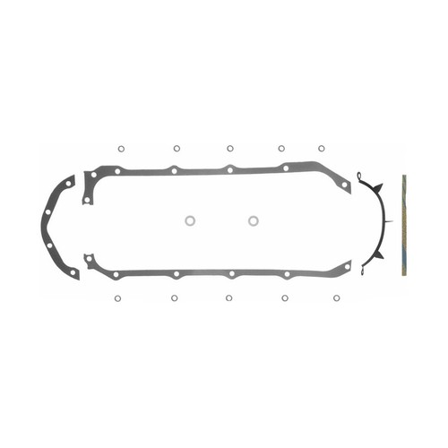 6776 400 455 Pontiac Firebird Trans Am Oil Pan Gasket Set 3HOLE FEL