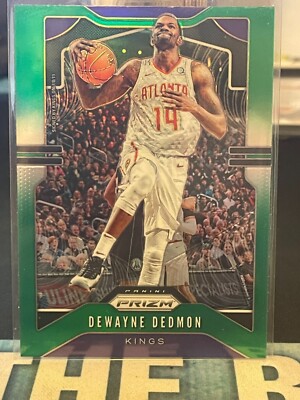 2019-20 Panini Prizm Basketball Prizms Green 16 card lot read list