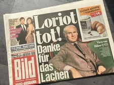 BILD Zeitung 24. August 2011 / 8. / 24.8.2011 / Loriot tot / Anna Loos / Bayern