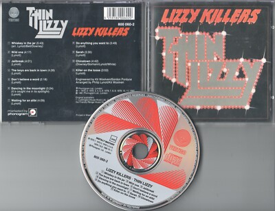 Thin Lizzy  CD  Lizzy Killers     1981       Made in  W.Germany by Polygram