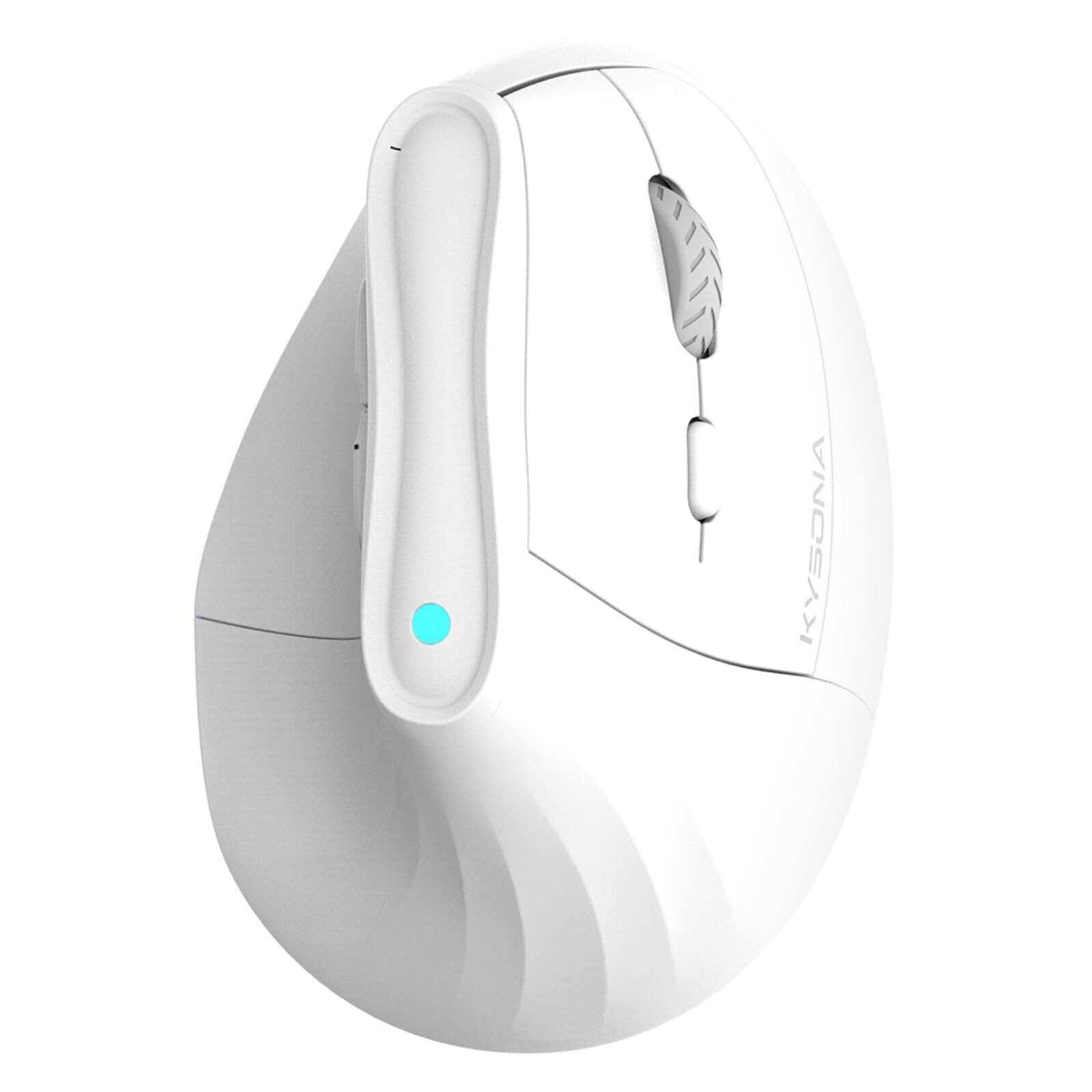 Kysona 57° Ergonomic Wireless Vertical Mouse Bluetooth Quiet and Comfortable Design