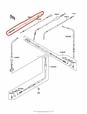 NEW OEM KAWASAKI BAYOU 220 REVERSE CABLE