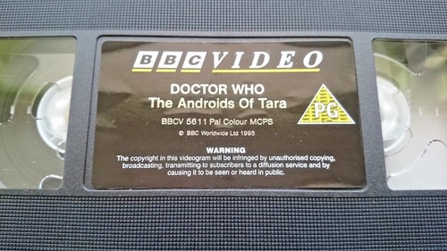 Doctor Who: The Androids of Tara (VHS 1995) - Tom Baker - Picture 5 of 7