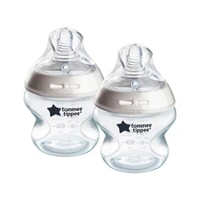Tommee Tippee Closer to Nature Baby Bottles | Extra Slow Flow Breast-Like Nip...