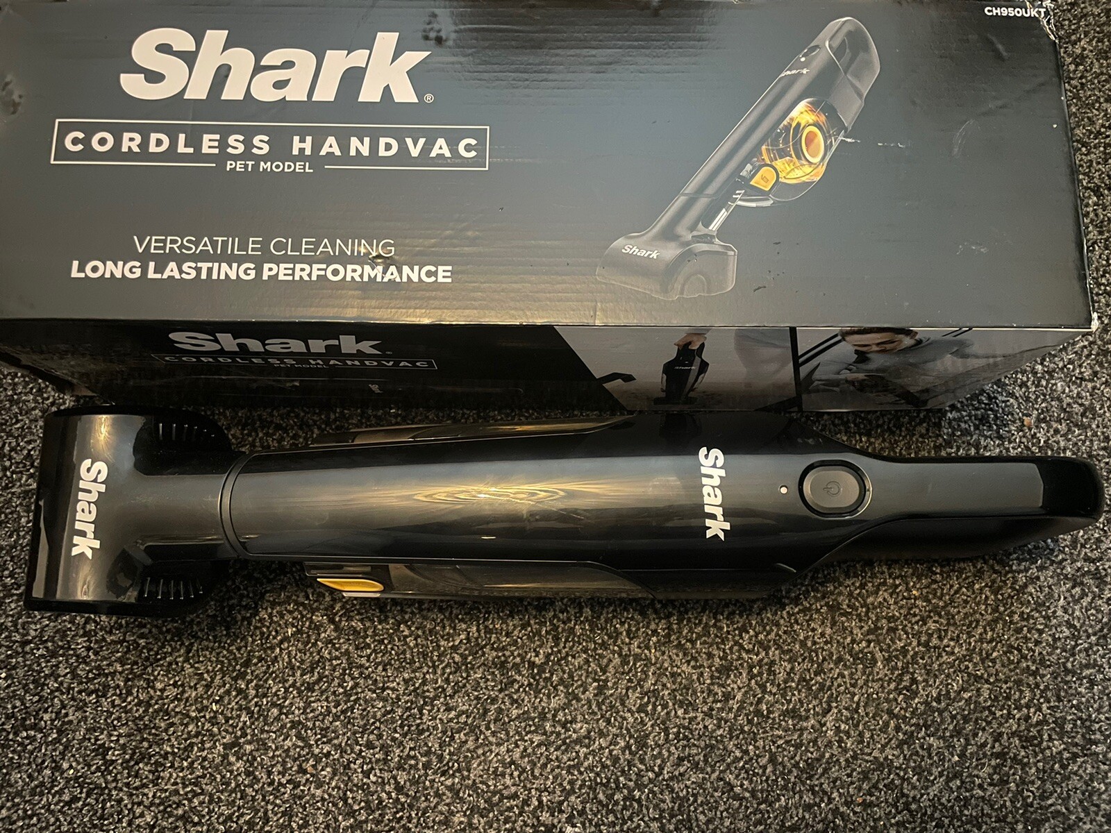 Shark Cordless Handheld Vacuum Cleaner, Pet Single Battery Portable (No