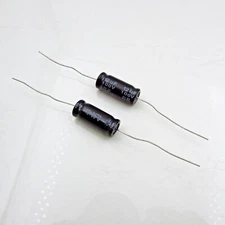 Qty 2  12uF 100V Electrolytic Non-Polarized Speaker Crossover Capacitor
