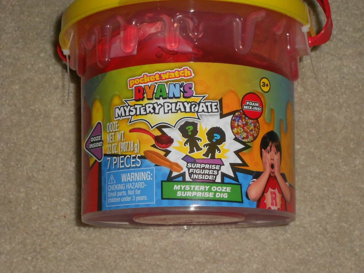 NEW, RYAN'S WORLD MYSTERY PLAYDATE MYSTERY OOZE SURPRISE DIG