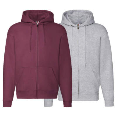 Fruit Of The Loom Kapuzenjacke Für Kinder – Bequem, Mit Reißverschluss