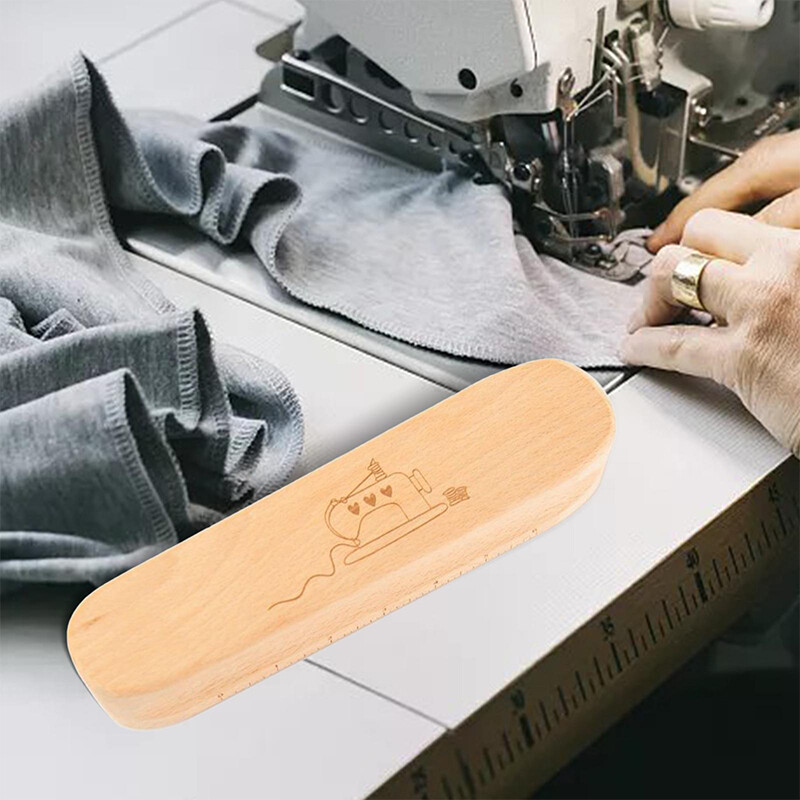 Beech Wood Tailors Clapper Seam Flattening Tool for Sewing Ironing
