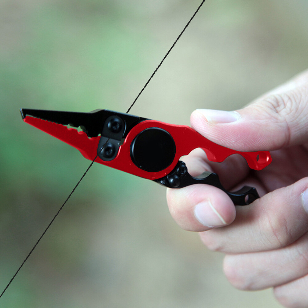 Fish Tongs Aluminum Alloy Cutting Fish Line Tong Lightweight Fishing