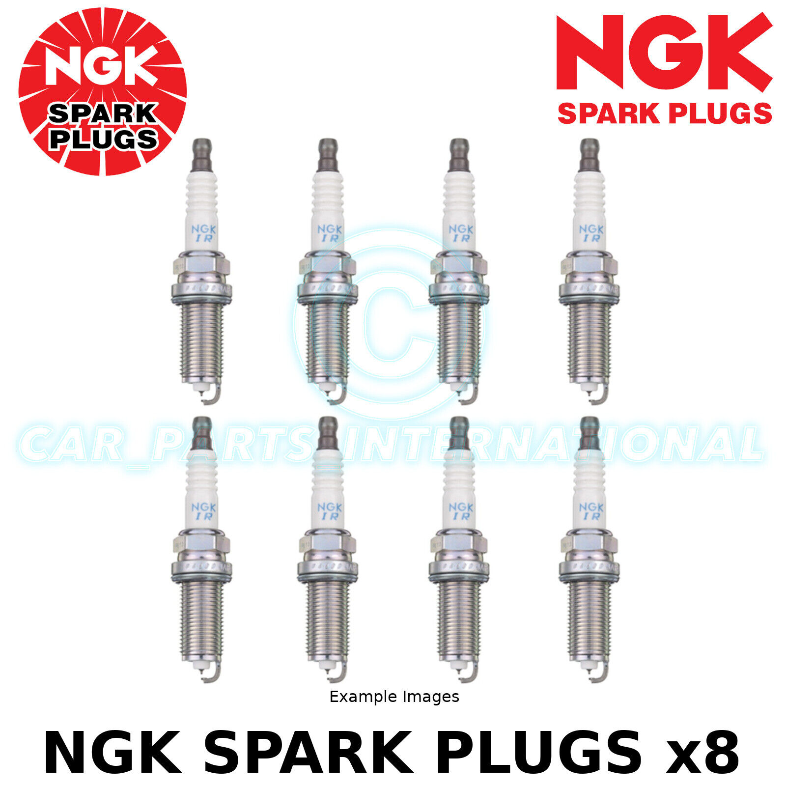 NGK Laser Platinum Spark Plug - Stk No: 4045 - Part no: PFR6A-11 - x8