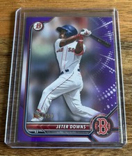 2022 Bowman Prospect Purple #BP-116 Jeter Downs /250 Boston Red Sox