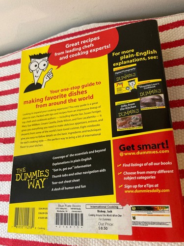 Cooking Around the World All-In-One for Dummies 8 Books in 1 707pp Paperback - Picture 9 of 9