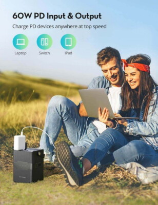 RavPower RP-PB187 Portable Power Station 252.7Wh 70200mAh
