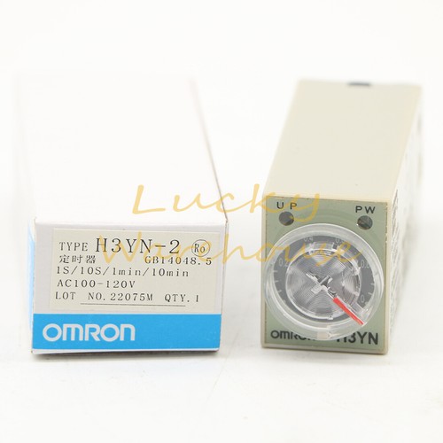 1PC Brand New Omron H3YN-2 Time Relay H3YN2 100-120VAC Free Shipping~ - Picture 1 of 6