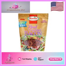 Versatile 20 Oz Real Bacon Bits - Low Fat, Ideal for Restaurants and Home