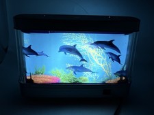 Artificial Tropical dolphin Decorative Moving Aquarium Lamp Virtual Ocean Motion